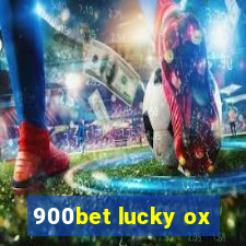 900bet lucky ox