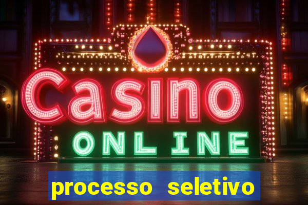 processo seletivo cerejeiras 2024