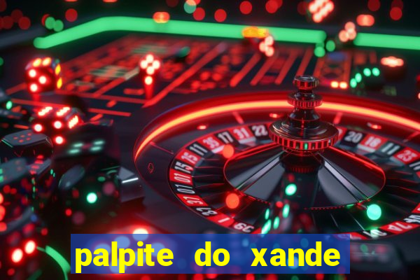 palpite do xande para hoje