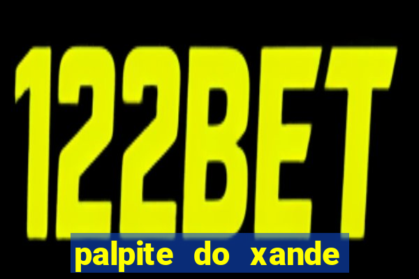 palpite do xande para hoje