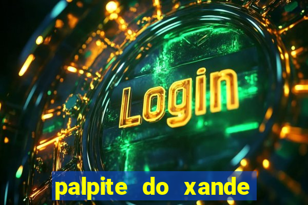 palpite do xande para hoje