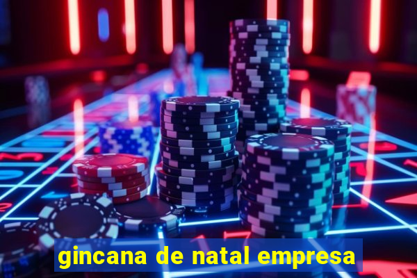 gincana de natal empresa