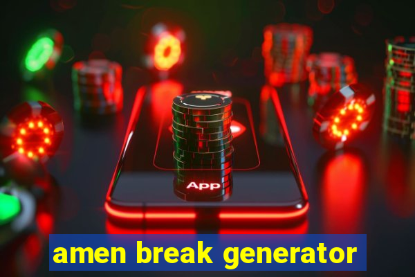 amen break generator