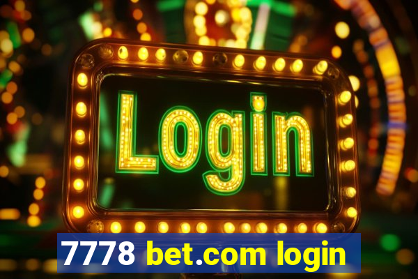 7778 bet.com login