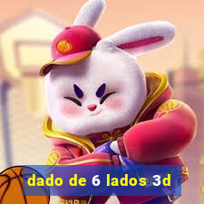 dado de 6 lados 3d