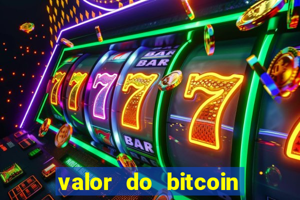 valor do bitcoin em 2020