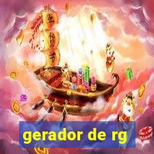 gerador de rg