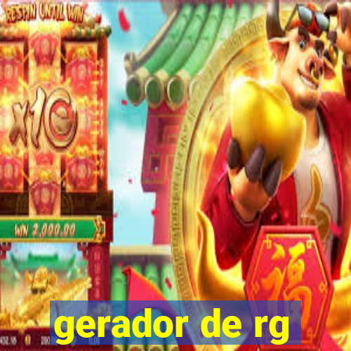 gerador de rg