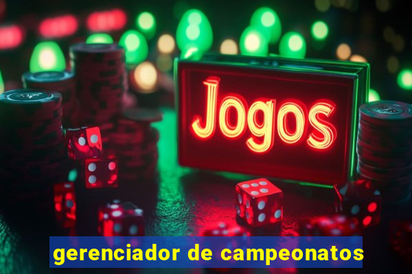 gerenciador de campeonatos