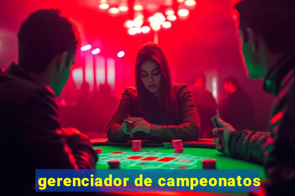 gerenciador de campeonatos