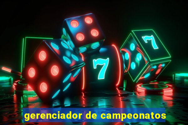 gerenciador de campeonatos