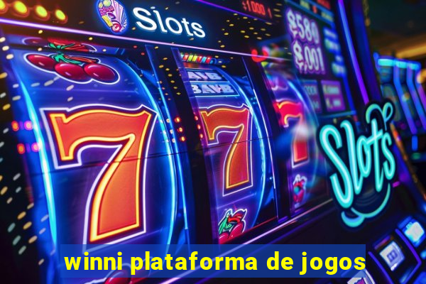 winni plataforma de jogos