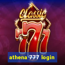 athena 777 login