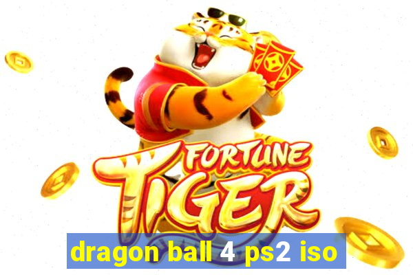 dragon ball 4 ps2 iso