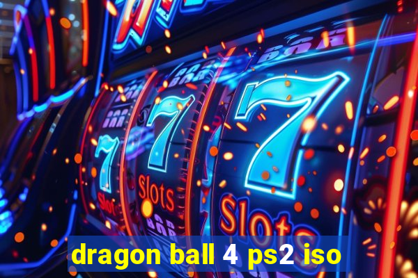 dragon ball 4 ps2 iso