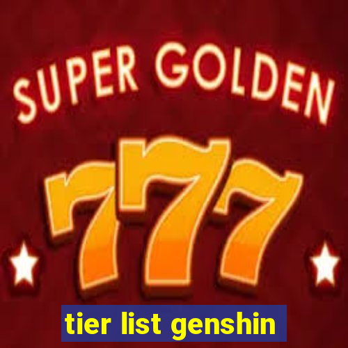 tier list genshin