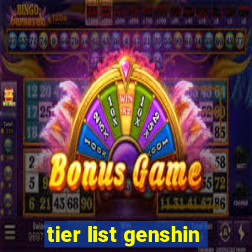 tier list genshin