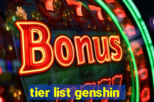 tier list genshin