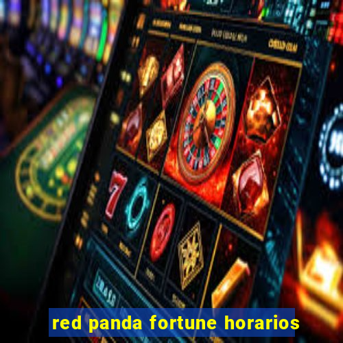 red panda fortune horarios