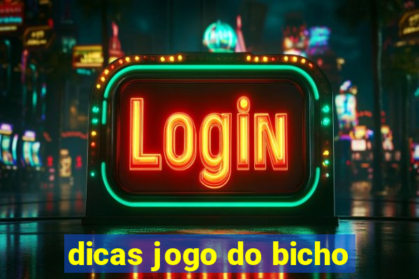 dicas jogo do bicho