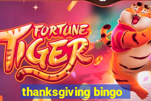 thanksgiving bingo