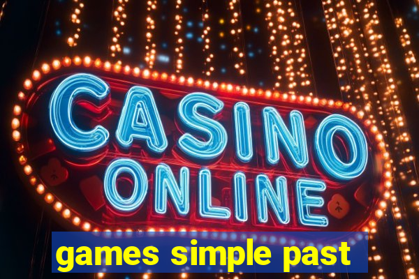 games simple past