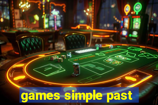 games simple past