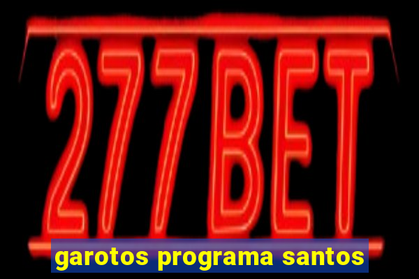 garotos programa santos