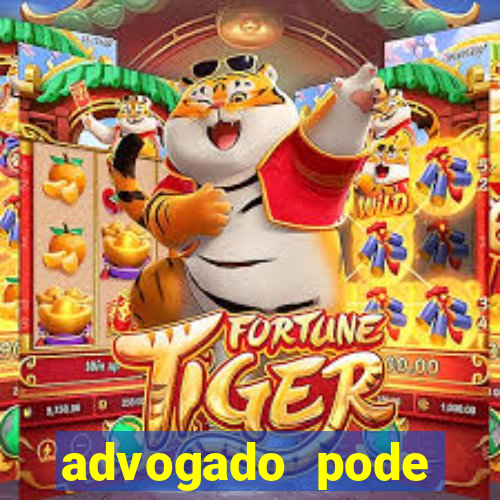 advogado pode patrocinar time de futebol