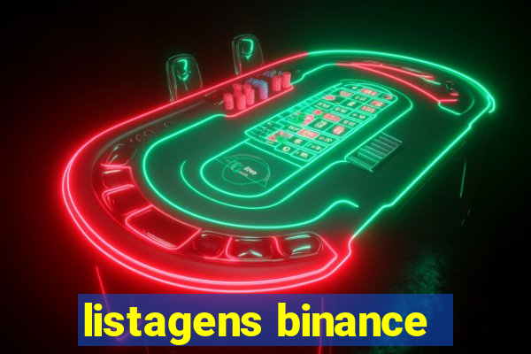 listagens binance