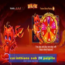 corinthians sub 20 palpite