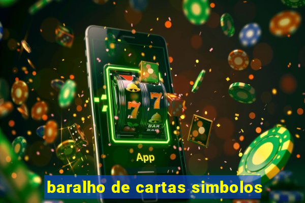 baralho de cartas simbolos