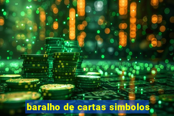 baralho de cartas simbolos