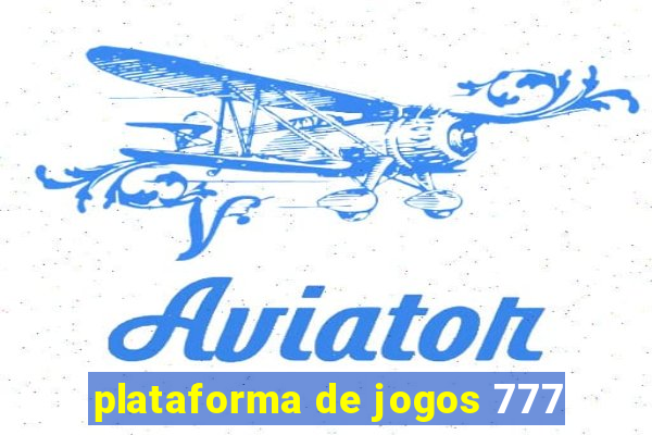 plataforma de jogos 777