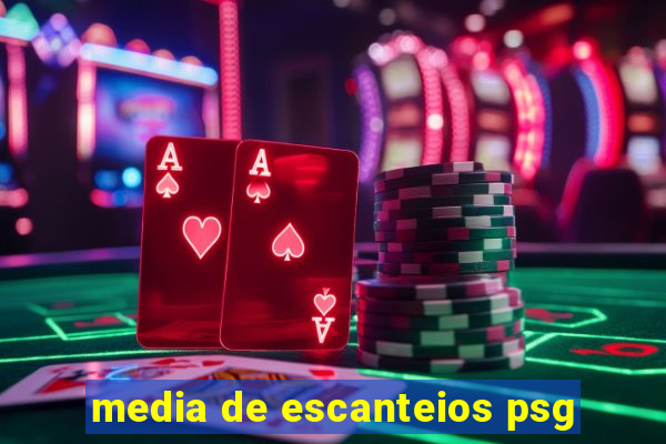 media de escanteios psg