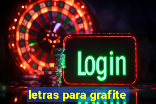 letras para grafite