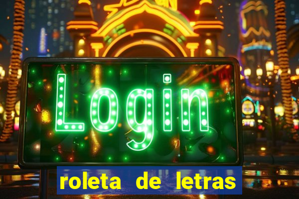 roleta de letras stop online