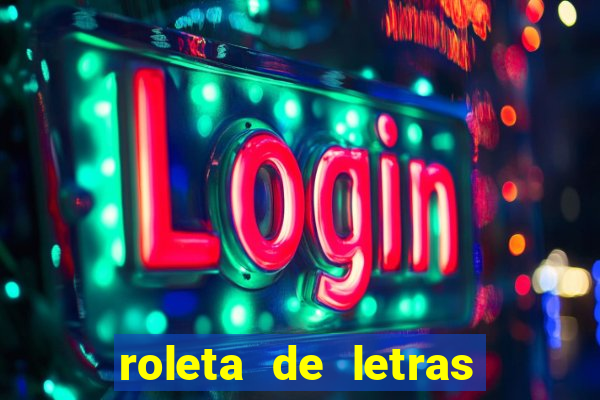 roleta de letras stop online