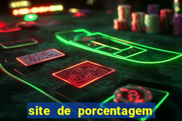 site de porcentagem slots pg