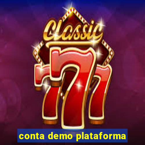 conta demo plataforma