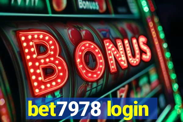 bet7978 login