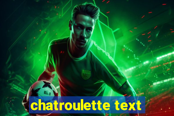 chatroulette text