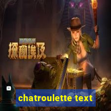 chatroulette text