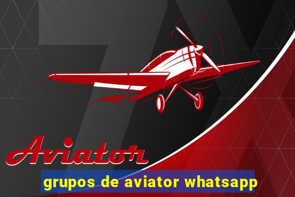 grupos de aviator whatsapp