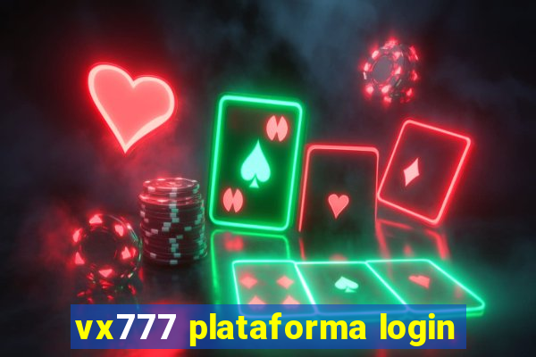 vx777 plataforma login