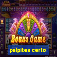 palpites certo