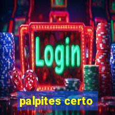 palpites certo