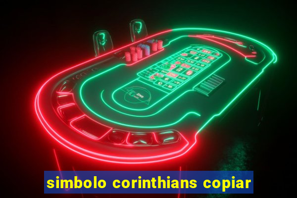 simbolo corinthians copiar