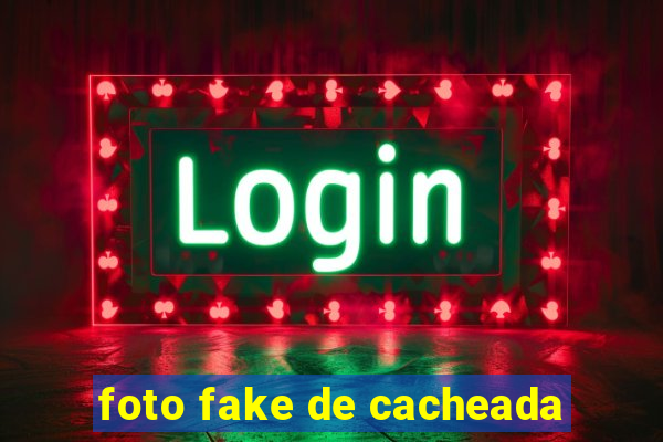 foto fake de cacheada