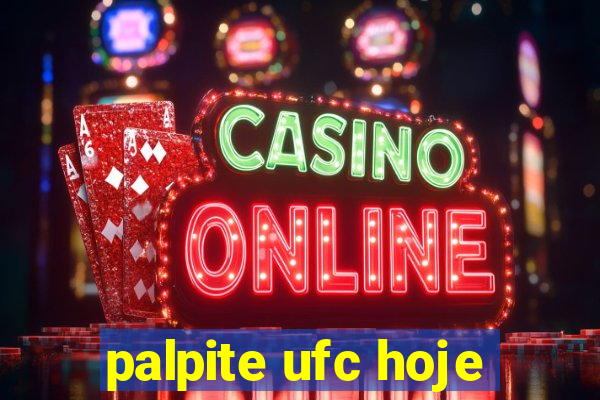 palpite ufc hoje